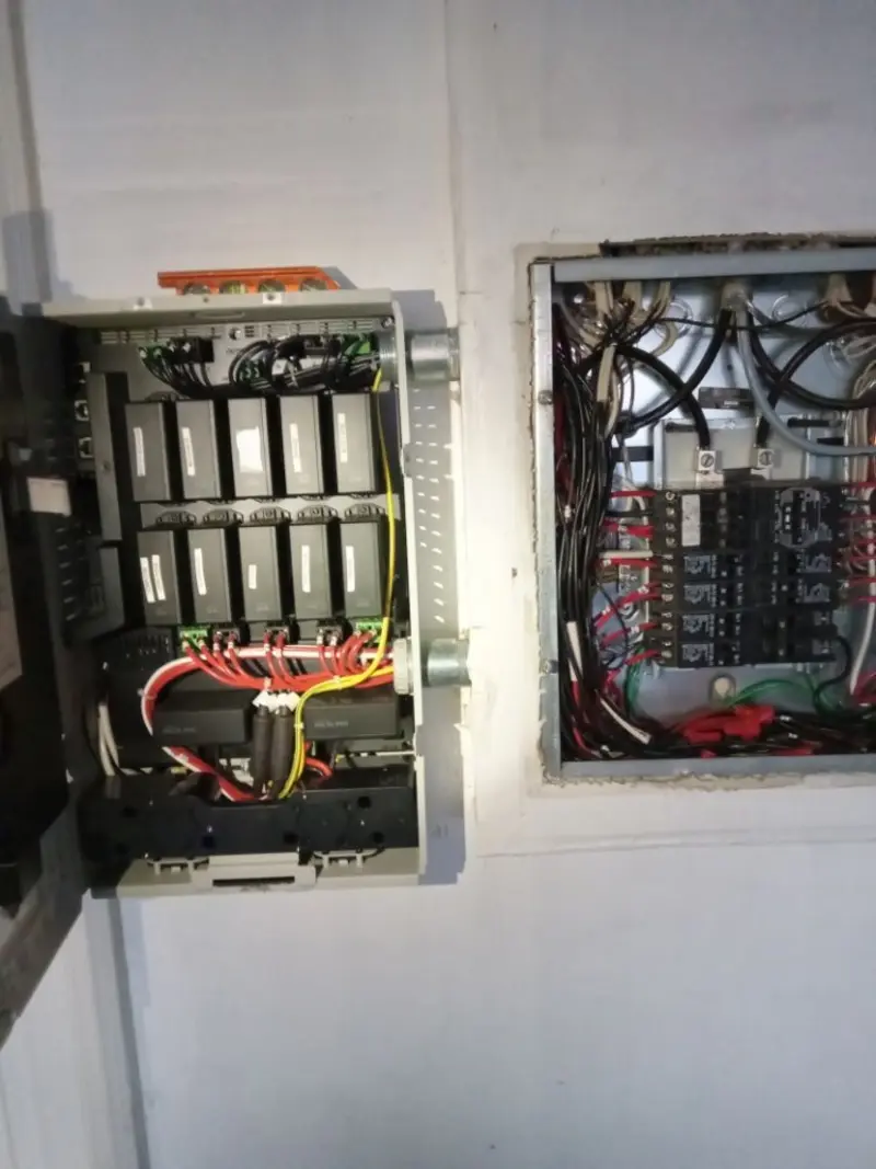 Electrical panel upgrade completed for Indoor Lighting Installation in Somerset